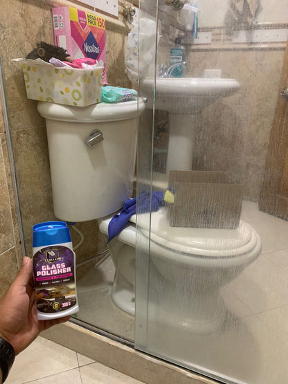 Desmanchador de vidrios para la ducha del baño, acrilico y ventanas